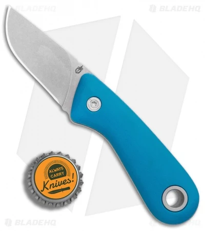 Gerber Vertebrae Fixed Blade Knife Cyan Blue (2.4" Satin) 30-001499 6 Gerber Vertebrae Fixed Blade Knife Cyan Blue (2.4" Satin) 30-001499 - Image 4