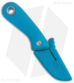 Gerber Vertebrae Fixed Blade Knife Cyan Blue (2.4" Satin) 30-001499 8 Gerber Vertebrae Fixed Blade Knife Cyan Blue (2.4" Satin) 30-001499 -Gerber Gerber Vertebrae Cyan Blue Satin BHQ 81308 er sheath