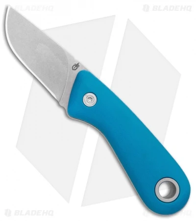 Gerber Vertebrae Fixed Blade Knife Cyan Blue (2.4" Satin) 30-001499 3 Gerber Vertebrae Fixed Blade Knife Cyan Blue (2.4" Satin) 30-001499