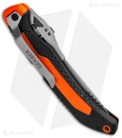 Gerber Vital Big Game Manual Folding Knife Orange ABS (3" Satin) G3053 10 Gerber Vital Big Game Manual Folding Knife Orange ABS (3" Satin) G3053 -Gerber Gerber Vital Big Game Maual Orange ABS Satin 31 003053 BHQ 73318 jr side