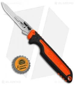 Gerber Vital Fixed Blade Knife Orange GFN (3" Satin) G3006 11 Gerber Vital Fixed Blade Knife Orange GFN (3" Satin) G3006 -Gerber Gerber Vital Fixed Blade Orange GFN Satin 31 003006 BHQ 53930 jr bottlecap