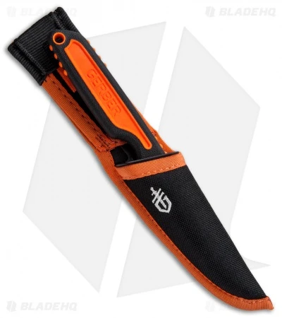 Gerber Vital Fixed Blade Knife Orange GFN (3" Satin) G3006 5 Gerber Vital Fixed Blade Knife Orange GFN (3" Satin) G3006 - Image 3