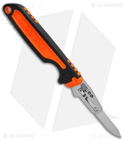 Gerber Vital Fixed Blade Knife Orange GFN (3" Satin) G3006 4 Gerber Vital Fixed Blade Knife Orange GFN (3" Satin) G3006 - Image 2