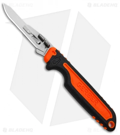 Gerber Vital Fixed Blade Knife Orange GFN (3" Satin) G3006 3 Gerber Vital Fixed Blade Knife Orange GFN (3" Satin) G3006