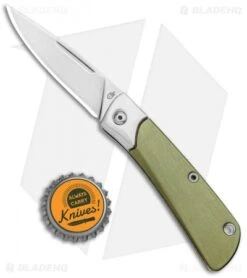 Gerber Wingtip Slip Joint Pocket Knife Green (2.375" Satin) 30-001701 -Gerber Gerber Wingtip SJ Green Satin 30 001701 BHQ 94161 jr bottlecap