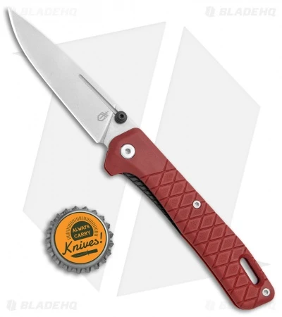 Gerber Zilch Liner Lock Knife Drab Red GFN (3.1" SW) 30-001882 6 Gerber Zilch Liner Lock Knife Drab Red GFN (3.1" SW) 30-001882 - Image 4