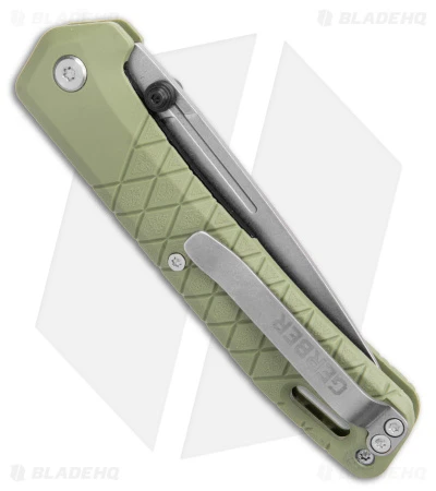 Gerber Zilch Liner Lock Knife Light Green FRN (3.1" Stonewash) 5 Gerber Zilch Liner Lock Knife Light Green FRN (3.1" Stonewash) - Image 3