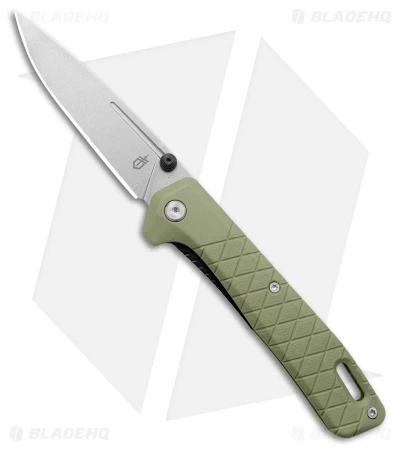 Gerber Zilch Liner Lock Knife Light Green FRN (3.1" Stonewash) 3 Gerber Zilch Liner Lock Knife Light Green FRN (3.1" Stonewash)