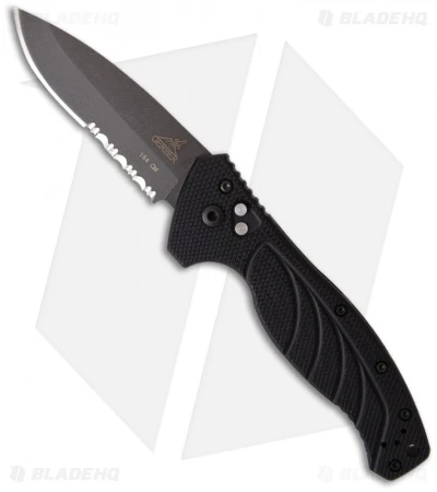 Gerber Auto Emerson Alliance Automatic Knife (3.5" Black Serr) 07158 3 Gerber Auto Emerson Alliance Automatic Knife (3.5" Black Serr) 07158