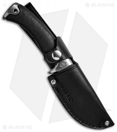 Gerber Gator Premium Drop Point Fixed Blade Knife (4" Polish) 30-001083 4 Gerber Gator Premium Drop Point Fixed Blade Knife (4" Polish) 30-001083 - Image 2