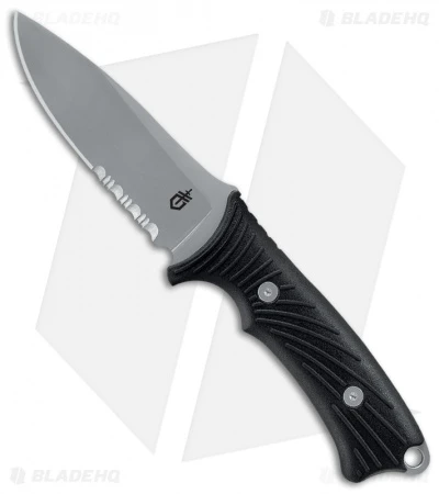 Gerber Big Rock Camp Knife (4.5" Bead Blast Serr) 1588 3 Gerber Big Rock Camp Knife (4.5" Bead Blast Serr) 1588