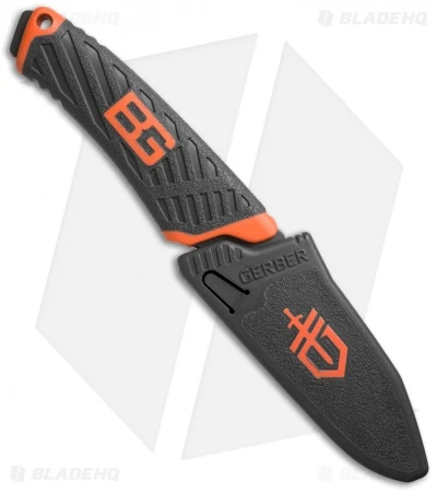 Gerber Bear Grylls Compact Fixed Blade Knife (3.4" Black Serr) 31-001066 4 Gerber Bear Grylls Compact Fixed Blade Knife (3.4" Black Serr) 31-001066 - Image 2
