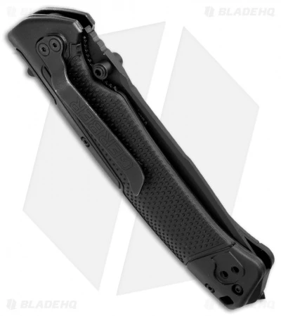 Gerber Decree Liner Lock Knife (3.75" Black Serr) 30-001004 4 Gerber Decree Liner Lock Knife (3.75" Black Serr) 30-001004 - Image 2