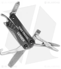 Gerber Dime Travel Multi-Tool Gray 30-001079 6 Gerber Dime Travel Multi-Tool Gray 30-001079 -Gerber gerber dime travel multi tool grey 33 010062 side cm