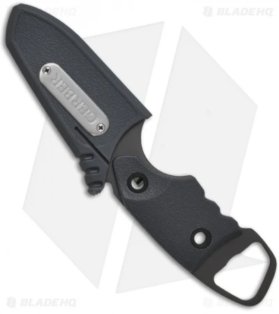 Gerber Epic Fixed Blade Knife (3.45" Gray Serr) 0176 5 Gerber Epic Fixed Blade Knife (3.45" Gray Serr) 0176 - Image 3