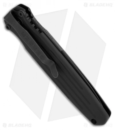 Gerber Auto Covert Automatic Knife (3.8" S30V Black Serr) 30-000137 4 Gerber Auto Covert Automatic Knife (3.8" S30V Black Serr) 30-000137 - Image 2