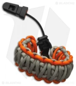 Gerber Bear Grylls Folding Sheath Survival Knife & Paracord Bracelet 31-002416 -Gerber gerber folding sheath knife survival bracelet combo orange grey black serr 31 002416 bracelet