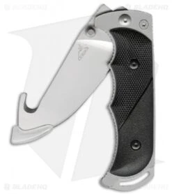 Gerber Freeman Guide Folding Knife W/ Gut Hook (3.6" Bead Blast Plain) -Gerber gerber free guide folder gut hook fine 31 000592 open