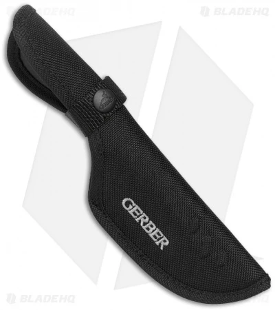 Gerber Freeman Guide Fixed Blade Gut Hook (4" Bead Blast Plain) 4 Gerber Freeman Guide Fixed Blade Gut Hook (4" Bead Blast Plain) - Image 2