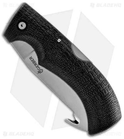 Gerber Gator Drop Point Lockback Knife Gut Hook (3.75" Bead Blast) 6932 4 Gerber Gator Drop Point Lockback Knife Gut Hook (3.75" Bead Blast) 6932 - Image 2