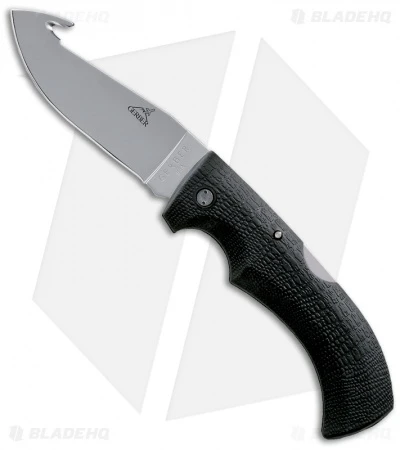 Gerber Gator Drop Point Lockback Knife Gut Hook (3.75" Bead Blast) 6932 3 Gerber Gator Drop Point Lockback Knife Gut Hook (3.75" Bead Blast) 6932