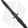 Gerber Mark II Fixed Blade Dagger Knife (6.5" Black Serr) 1874 -Gerber gerber mark ii double serr 22 01874 bhq 4289 jr