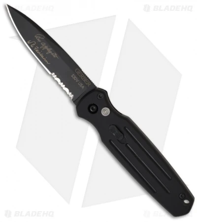 Gerber Mini Covert Automatic Knife Black (2.8" Black Serr) 30-000244 3 Gerber Mini Covert Automatic Knife Black (2.8" Black Serr) 30-000244
