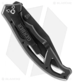 Gerber Paraframe Ti I Frame Lock Knife (3" Gray Serr) 8445 5 Gerber Paraframe Ti I Frame Lock Knife (3" Gray Serr) 8445 -Gerber gerber paraframe i ti grey serr 22 08445 back