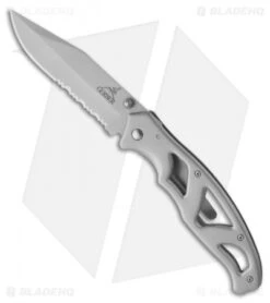 Gerber Paraframe II Frame Lock Knife (3.53" Bead Blast Serr) 48447