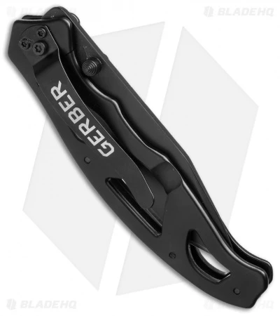 Gerber Paraframe II Tanto Frame Lock Knife (3.5" Black Serr) 4 Gerber Paraframe II Tanto Frame Lock Knife (3.5" Black Serr) - Image 2