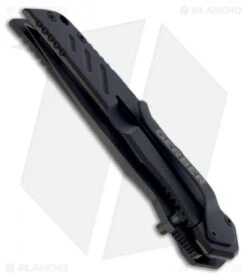 Gerber Swagger Frame Lock Knife (3.25" Black Serr) 7 Gerber Swagger Frame Lock Knife (3.25" Black Serr) -Gerber gerber swagger side